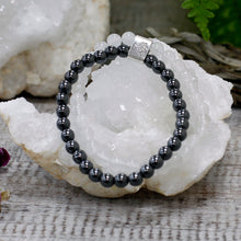 Load image into Gallery viewer, Magnetic Gemstone Bracelet - Rock Quartz
