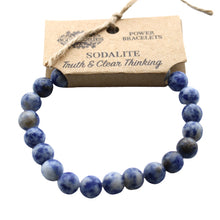 Load image into Gallery viewer, Power Bracelet - Sodalite
