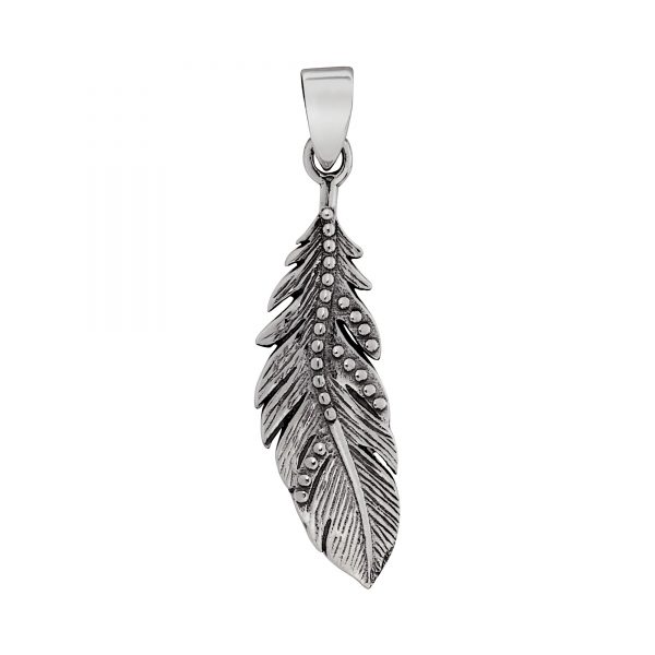 Beautiful Large Feather Necklace