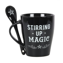 Load image into Gallery viewer, Stirring Up Magic Mug and Spoon Set
