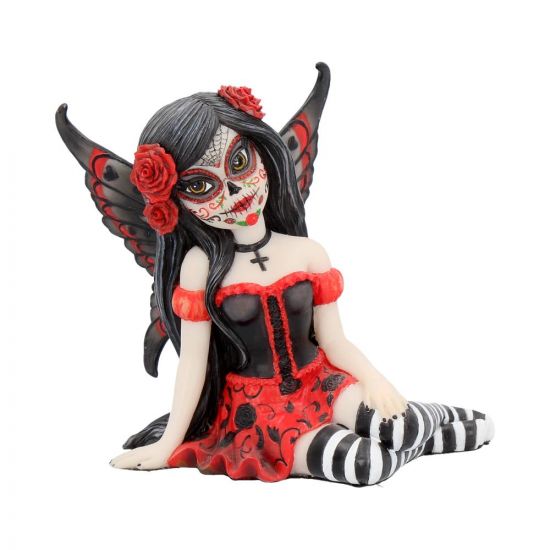 Rosalia Figurine Sugar Skull Fairy Ornament 10.5cm