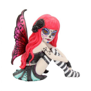 Valentina Sugar Skull Fairy Ornament 10cm