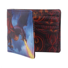 Load image into Gallery viewer, Fire From The Sky Dragon Wallet (James Ryman)
