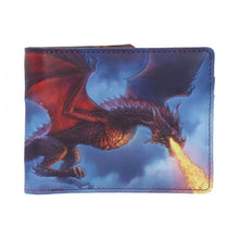 Load image into Gallery viewer, Fire From The Sky Dragon Wallet (James Ryman)
