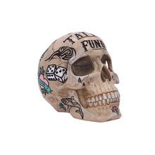 Load image into Gallery viewer, Tattoo Fund Natural Bone Coloured Traditional, Tribal Tattoo Fund Skull
