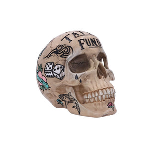 Tattoo Fund Natural Bone Coloured Traditional, Tribal Tattoo Fund Skull