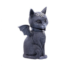 Load image into Gallery viewer, Malpuss 24cm (Large) Winged Occult Cat Figurine
