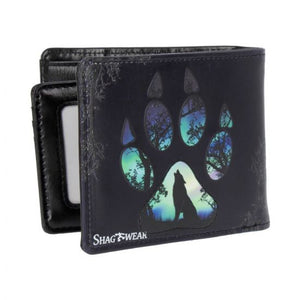 Footprints Wallet 11cm Wolf Wallet