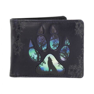 Footprints Wallet 11cm Wolf Wallet