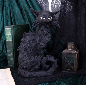 Salem 32.5cm Large Black Cat Witches Familiar Figure