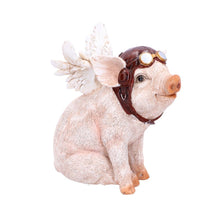 Load image into Gallery viewer, When Pigs Fly 15.5cm Winged Pilot Pig Ornament
